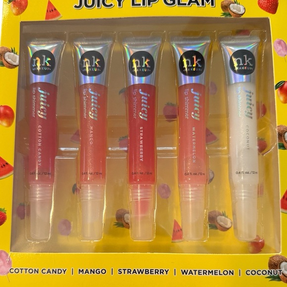 Juicy Lip Glam Glosses Set of 5 - Picture 2 of 3